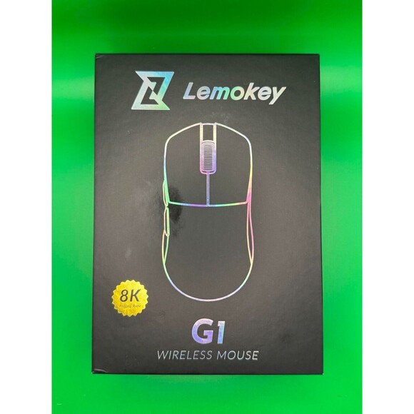 G1 8K Rolling Rate Wireless Bluetooth 5.1/2.4 GHz Optical Mouse - PixArt 3950 - Picture 1 of 3